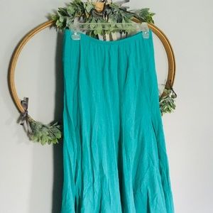 Teal Maxi Skirt🤍